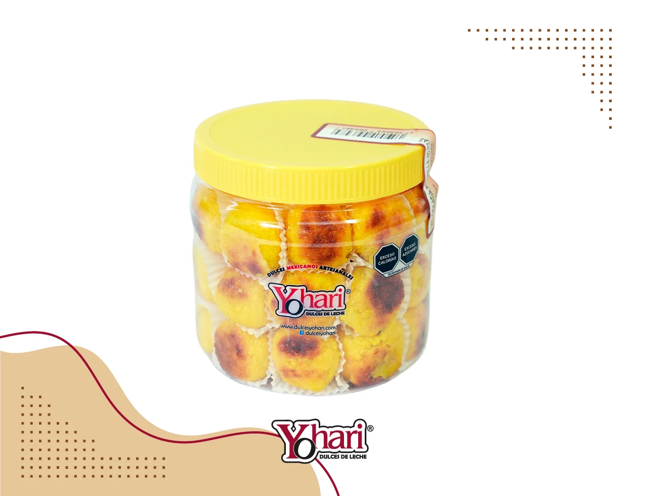 Vitrolero bola coco piña 40/pzas. - Image 2